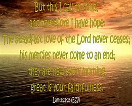 suffering and hope lametations