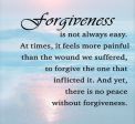 Forgiveness