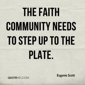 eugenie-scott STEP UP TO THE PLATE.