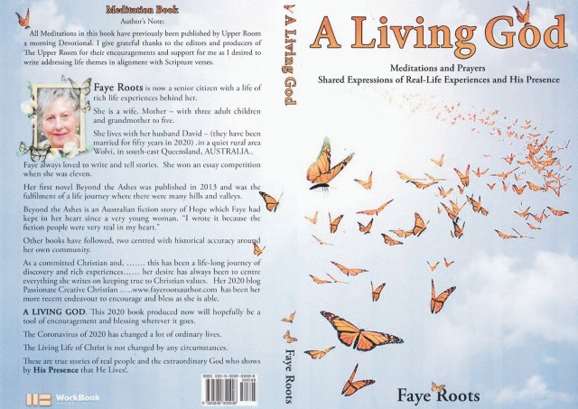 Book cover -A Living God - Copy